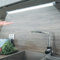 Kabelgebundene Unterbauleuchte Küche LED Dimmbar - LUXJET 60cm Neutralweiß Led Lichtleiste mit Berührungsloser Sensor, 220V, 1,2m Kabel - für Werkbank, Küche, Regale, Schrank