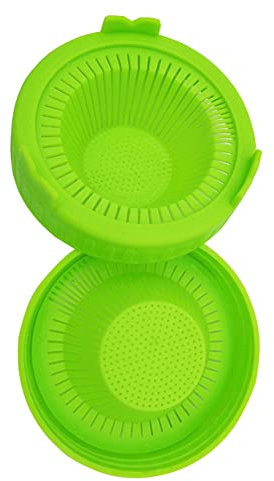 Sprouting Lids, 5 Colors Bean Screen Plastic Sprouting Lids for Wide Mouth Jars – Grow Bean Sprouts, Alfalfa, Salad Sprouts and More