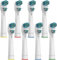 Ersatzbürstenköpfe für Oralb Dual Clean, Generic Doppelköpfe, kompatibel mit Oralb Braun elektrischen Zahnbürsten, 8 Stück