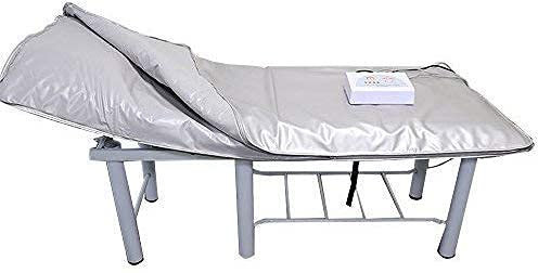 Manta de Sauna Versión Mejorada Manta de Calentamiento de Sauna de Calor Digital infrarrojo lejano, máquina de Sauna portátil para Adelgazar la Forma del Cuerpo, sudoración rápida