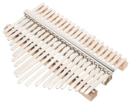 SHOWERORO Handgefertigtes Kalimba Daumenklavier Zubehörset mit 21 Tönen aus Synthesematerial Multifunktional zum Selbstgemacht Daumen Klavier Bau und Spielen