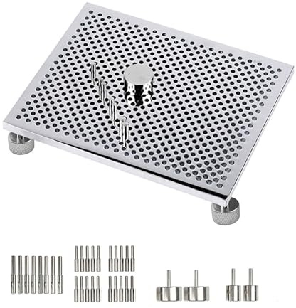 ZHENGCI Drahtwickel-Ohrringe und Haarnadeln, Aluminiumdraht, Werkzeug-Set, praktisches Draht-Biegebrett für Schmuck