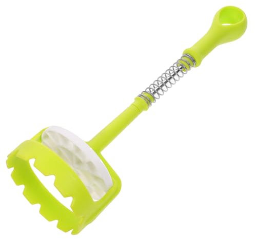 ABOOFAN Pressa per Patate Automatica Schiacciapatate A Molla in Plastica Robusta Facile da Usare Pulire con Foro per Appendere per Schiacciare in Cucina Colore Casuale