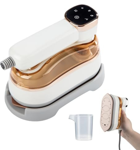 Mini Plancha Plegable de Viaje,Plancha Vapor Portátil,1200W Handheld steamer Vaporizador de vapor inalámbrico vaporizador portátil de viaje y plancha de vapor