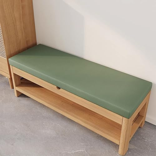 Cuscino in pelle antiscivolo per panche, cucina e casa, cuscino per seduta con cerniera, perfetto per sedie da pranzo, sedie a dondolo e davanzale