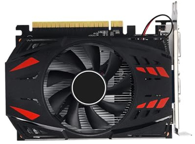 UncleS GT730 - Tarjeta gráfica de memoria de 4 GB/DDR3/128 bits, tarjeta de video con puerto VGA para PC de entretenimiento de oficina