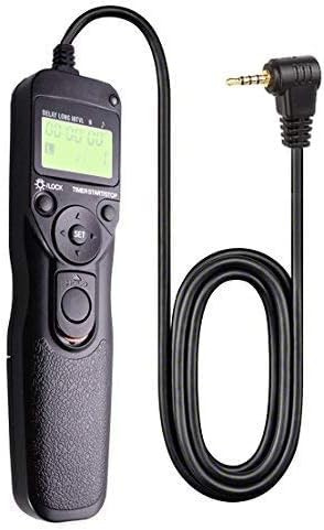 Foto&Tech LCD Timer Shutter Release Remote Control Cord Lmx S1 II Mirrorless Camera with 24-105mm f/4 Lens