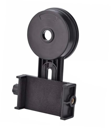 IMIKEYA Phone Holder Clip for Binocular Monocular Telescope, Cell Phone Photography Adapter Mount Compatible with Smartphones for Outdoor and Microscope Imaging