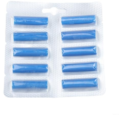 10 Pack Vacuum Cleaner Scent Tablets, Fragrance Balls for Dust Bags, Scented Cotton Pads and Odour Deodoriser Inserts for Hoovers, Fresh Smell Vacuum Accessories, Random Colors
