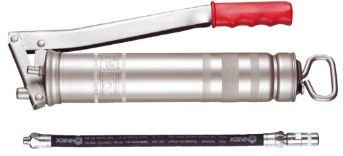 Connex COX591300 - Bomba de engrase manual con manguera de alta presión