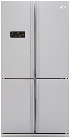 Beko GNE 114631 x de Side By Side/A + +/182 cm Hauteur/357 kWh/an/385 L Partie isotherme/155 L Partie Congélateur/Acier inoxydable Fingerprint Free