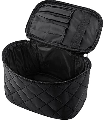 Discoball Trousse de Maquillage Trousse de Toilette Imperméable Pochette Sac Portable Cosmétique de Voyage Vanity Case