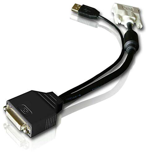 VideoGhost Pro DVI Câble compact JPG pour vidéo DVI avec clé USB 8 Go