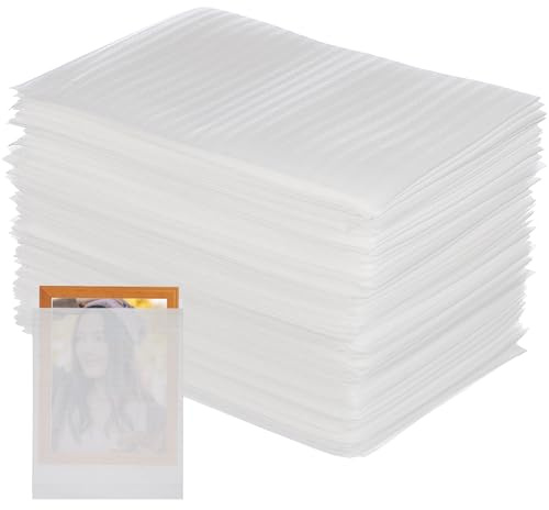 Toyvian Luftpolsterbeutel, stoßfest, Schaumstoffpolstertaschen, kratzfest, Schutzbrillen, Schalen verpackt, für den Versand und für Umzug, 100 Stück 20x25cm weiß