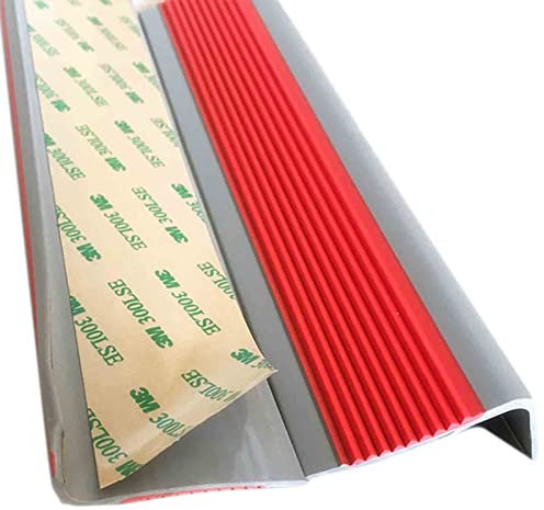 LILANAI übergangsprofil L Form Treppenkantenschutz, Selbstklebend Treppenkantenverkleidung, Für Drinnen Und Draußen Treppe/Schritte/Ecken, Wasserdicht & Feuerresistent