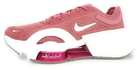 Nike Damen Zoom SuperRep 4 Sneaker, Wüstenbeeren/Weiß-Photon-Staub, 37.5 EU