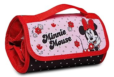 Seven Federmäppchen, Mäppchen, mehrfarbig, Federtasche für Schreibwaren, Etui mit Filz- und Buntstiften, Mädchen & Jungen, Schule - Grundschule, XXL, Minnie Mouse