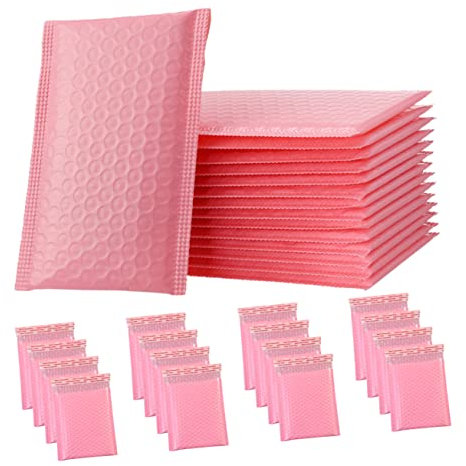 NUOBESTY Luftpolstertaschen 60 Stück 11x15cm Selbstklebend Mit Airbag Schicht Stoßdämpfend Robust Für Versand Und Schutz Von Schmuck