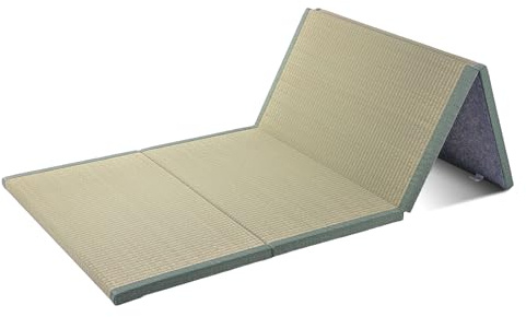 Effortsaving Japanische Tatami-matratze, Faltbare Bequeme Futon-matratze Mit 100% Natürlichem Grünem Binsengras, Ideal Für Meditation, Yoga, Zen-Zimmer, Teestube(Size:200x75x3.5cm)