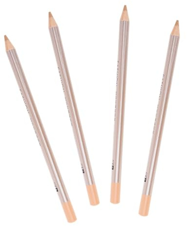 minkissy 4piezas Lápices Correctores Cosméticos Unidades Corrector De Ojeras Lápiz Corrector y Duradero Para Principiantes y Profesionales Diseño Atractivo y Elegante