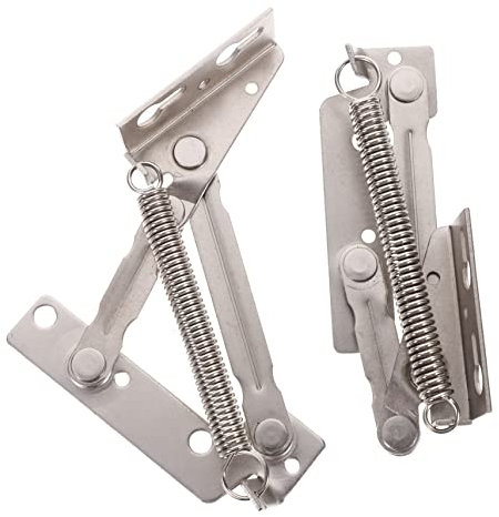 Gadpiparty Cerniere Sollevamento e Sollevamento Per Scatole Cerniera Nascosta Cerniera Supporto Per Adatta Per Letto Armadietti