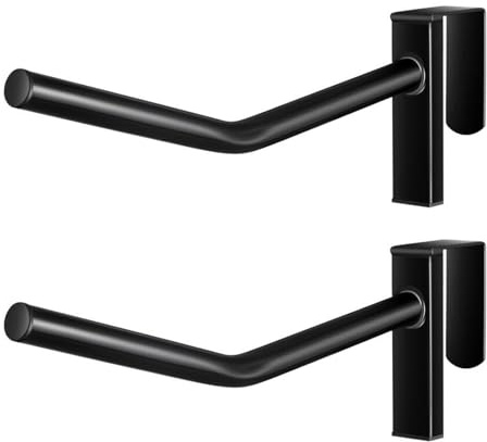 Sharplace Porte-Selle pour Cheval, 2 pièces, Support Mural Amovible pour couvertures de Cheval, Barre Simple pour remorques d'accessoires équestres, Noir