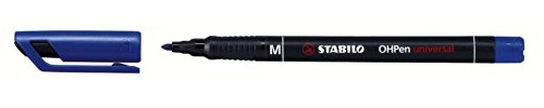 STABILO - Folienstift - OHPen universal - permanent medium - Einzelstift - blau