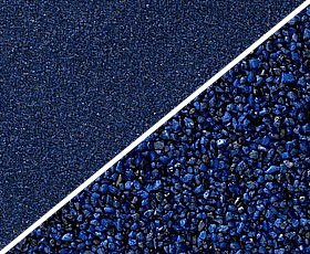 Aquariumpflanzen.net 3x5kg Farbsand Ultramarin-Blauschwarz 0,4-0,8mm, Bodengrund, Aquariensand