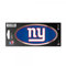 New York Giants Offizieller NFL Aufkleber Chrom in 7,6 x 17,7 cm