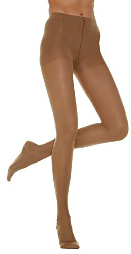 Relaxsan Mikrofasern 780M (Braun 1/S) Kompressionsstrumpfhosen Damen 12-17 mmHg, Kompressionsstrümpfe 70 Den