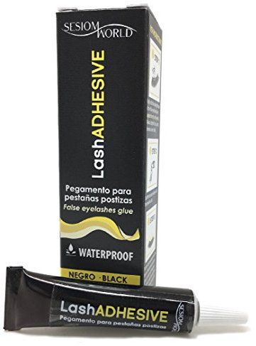 Pegamento para pestañas postizas LashADHESIVE negro Waterproof 7ml sesioMWorld®