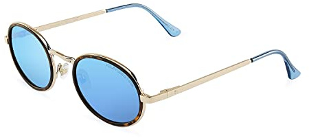 CLANDESTINE - Gafas de Sol Unisex - Modelo Ovo - Lentes de Nylon y Montura de Acero - Talla Única - 144 mm x 51 mm