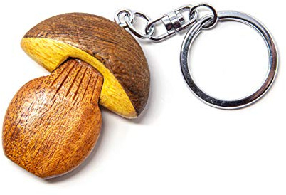 Cornelißen - Schlüsselanhänger aus Holz - Steinpilz