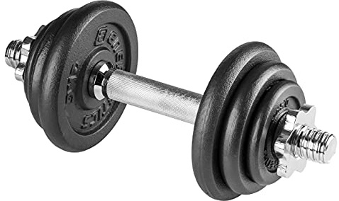ENERGETICS Kurzhantel-Set 10kg CI Black/Black