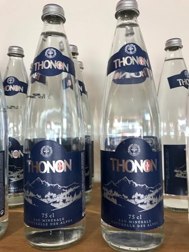 Châteldon – Agua mineral natural gaseosa – 6 x 75 cl cristal perdido