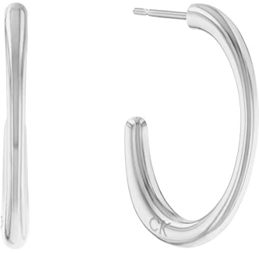 Calvin Klein Creolen für Damen Kollektion PLAYFUL ORGANIC SHAPES aus Edelstahl