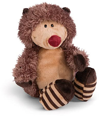NICI Kuscheltier Igel Hetch Hogan 25 cm – niedliches Stofftier mit Einroll-Funktion, Plüschtier zum Kuscheln und Spielen, für Kinder & Erwachsene, 49155, tolle Geschenkidee, beige & braun