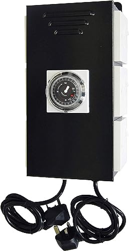 SunStream (6 outlets) Grow Light Controller System with Timer,Ballast or Grow Light System