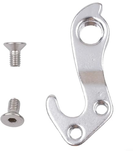 Bike Rear Derailleur, Components Accessory Part, Bike Derailleur Hanger With Bolts, Gear Mech Hanger #322175 For Trek Tail Hook(Silver)