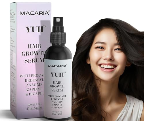 YUII redensyl + procapil + capixyl + anagain & baicapil hair growth serum hair loss