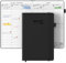 JAYSOO® Terminplaner 2025 Wochenplaner 21x14.5cm Tageplan und Stundenplan, 12 Monate Terminplaner Hardcover (Jan.-Dez.2025) für Arbeit, Lernen und Familienplan - Schwarz