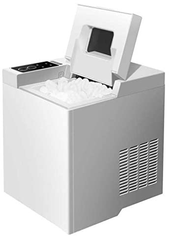 LKYLGYU Máquina para Hacer Hielo eléctrica BBCBBZ para Uso doméstico, de encimera, para pequeñas Tiendas comerciales de té con Leche