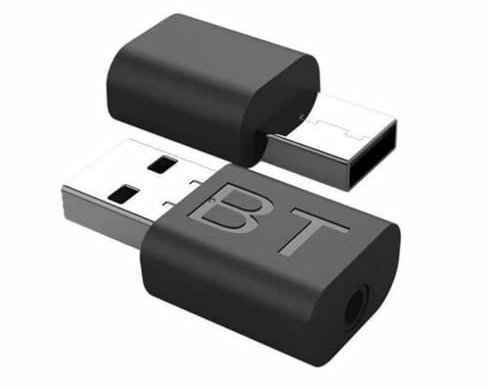 Adaptador Bluetooth USB, receptor Bluetooth para coche, modelo de receptor de ingles con micrófono integrado, herramienta ligera y portátil para llamadas manos libres, puede emitir audio