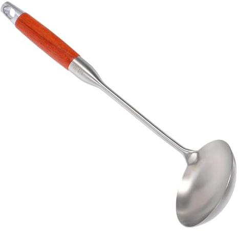 Homoyoyo cuchara para Comer cucharas cucharón de cocina de acero inoxidable Silver