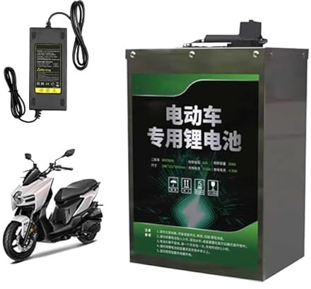HJGHY 72v 30ah, Batería de Litio de 60 V y 30 Ah o de 72 V y 30 Ah para Motocicletas eléctricas con Motor de ciclomotor de 0 a 2200 W.