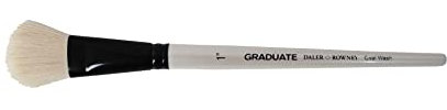 Daler-Rowney Graduate Pincel Pelo De Cabra Claro. Brocha Mango Corto 1