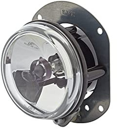 HELLA 1N0 008 582-001 Alogeno/FF-Fendinebbia, 12V, rotondo, Montaggio, interno, Lente diffusore cristallina, colore diffusore luce trasparente, Sx/Dx