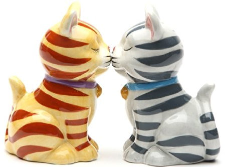 KittensMagnetic Ceremic Salt and Pepper Shakers by Pacific Trading