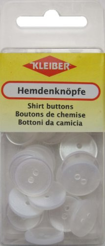 Kleiber + Co.GmbH Hemdenknöpfe transparent