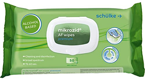 mikrozid AF wipes premium Desinfektionstücher, 50 St. Tücher